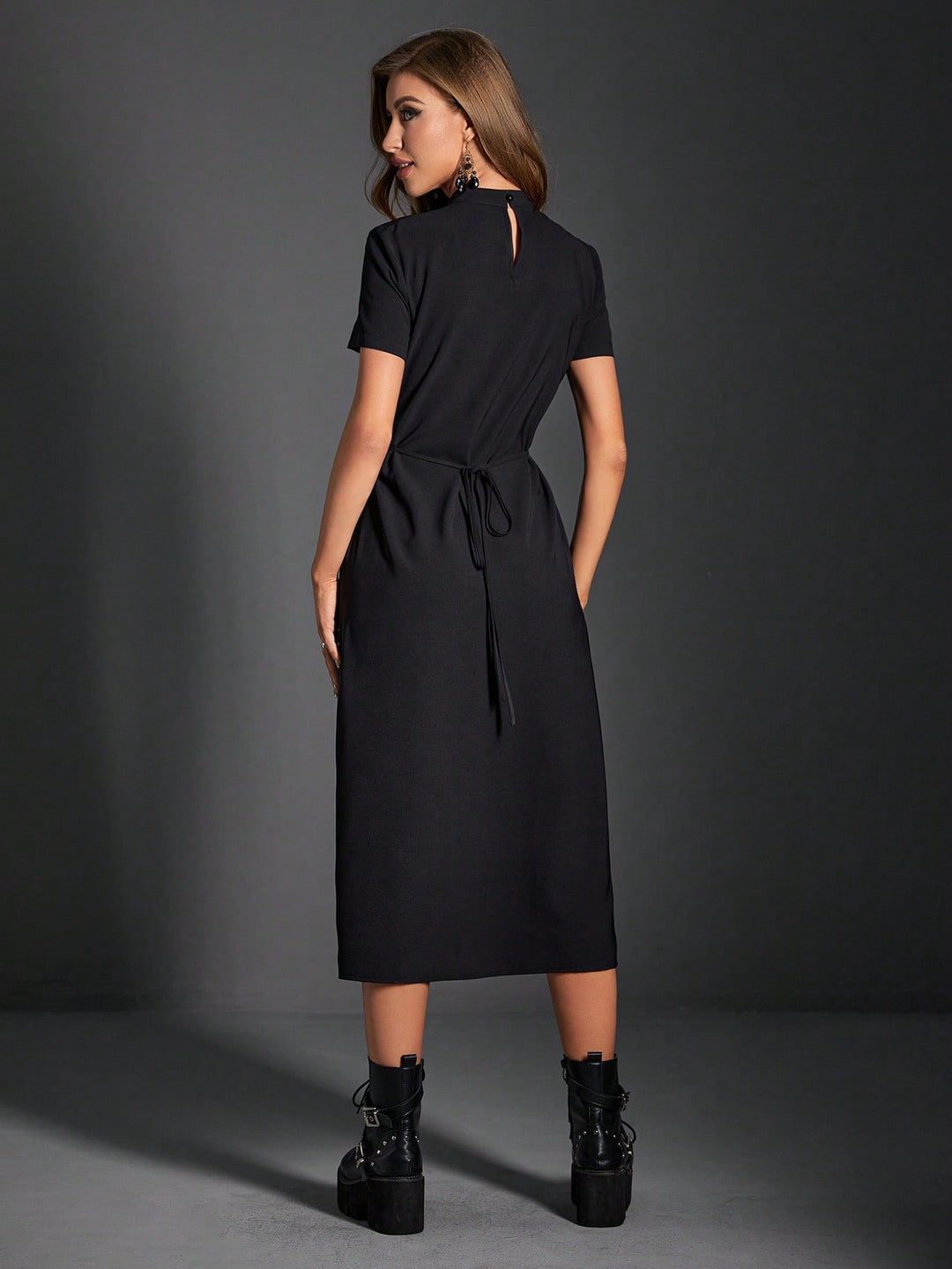 Rochie maxi SHEIN, negru