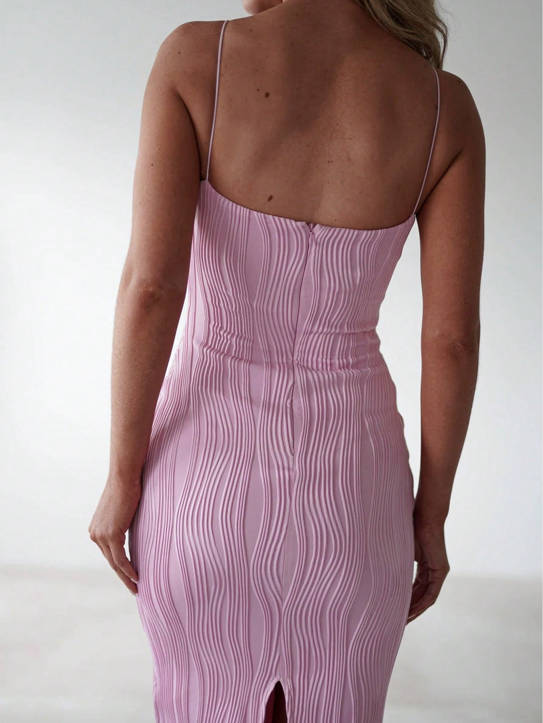 Rochie midi SHEIN, roz