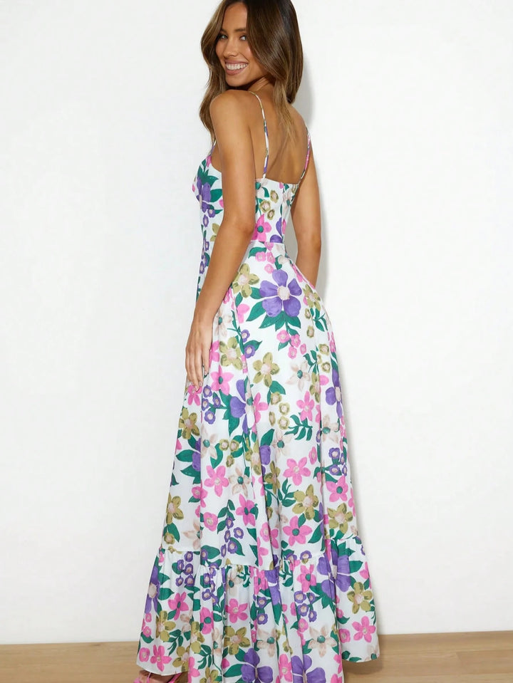 Rochie maxi SHEIN, mix culori