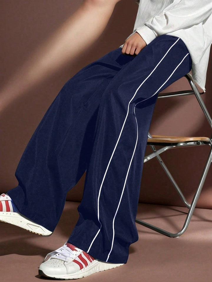 Pantaloni SHEIN, albastru
