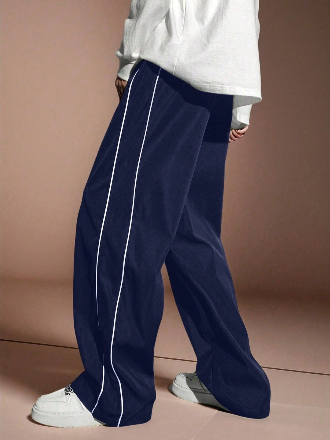 Pantaloni SHEIN, albastru
