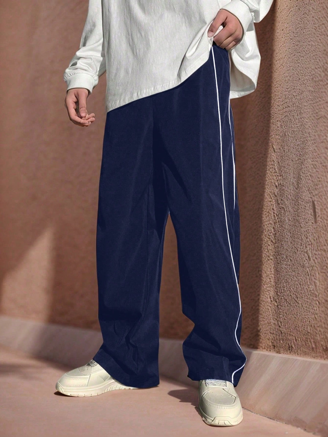 Pantaloni SHEIN, albastru
