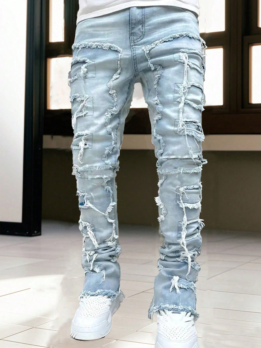 Jeans SHEIN, albastru