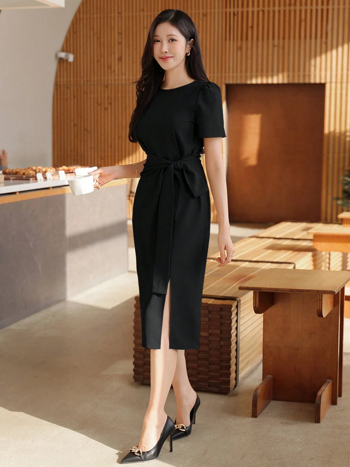 Rochie midi SHEIN, negru
