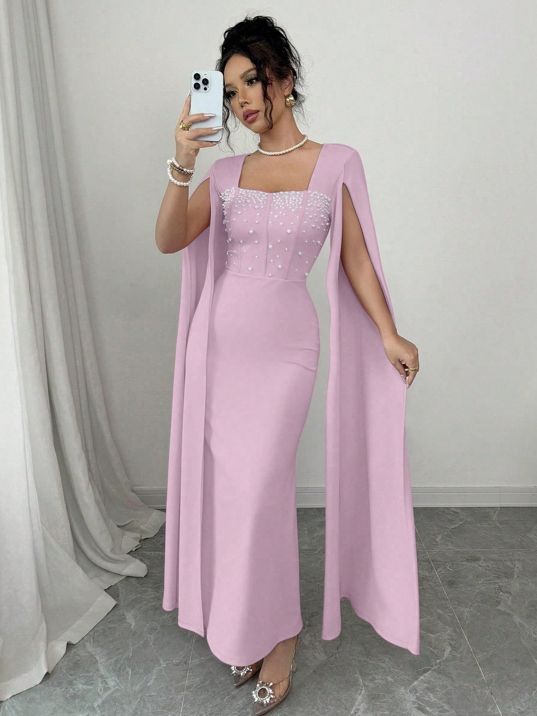Rochie maxi SHEIN, mov