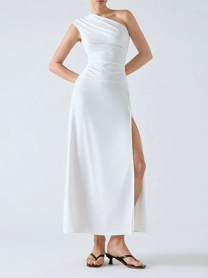 Rochie maxi Shein, alb