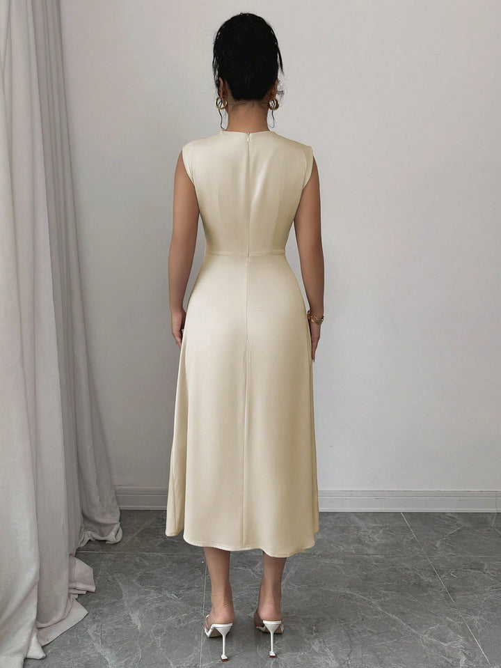 Rochie midi SHEIN, portocaliu