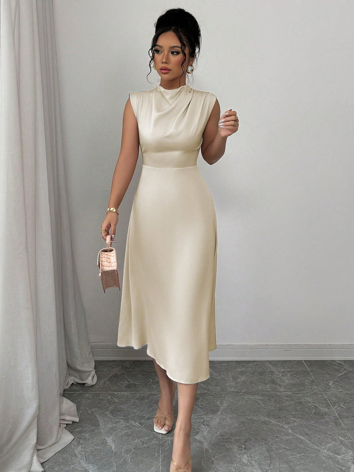 Rochie midi SHEIN, portocaliu