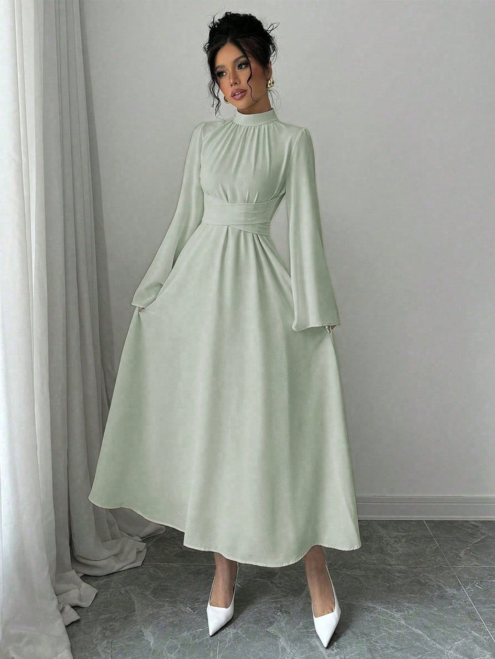 Rochie maxi SHEIN, verde
