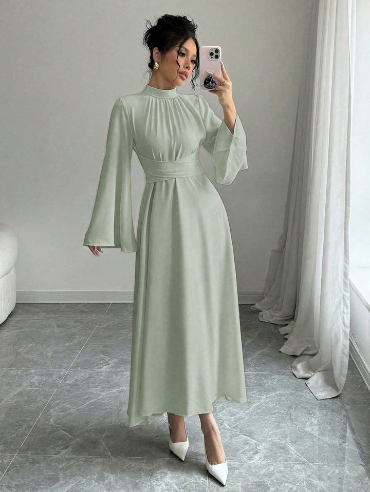 Rochie maxi SHEIN, verde