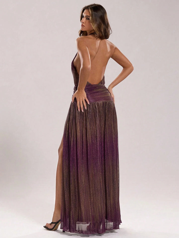 Rochie maxi SHEIN, mix culori