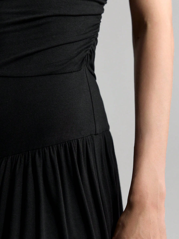 Rochie maxi SHEIN, negru