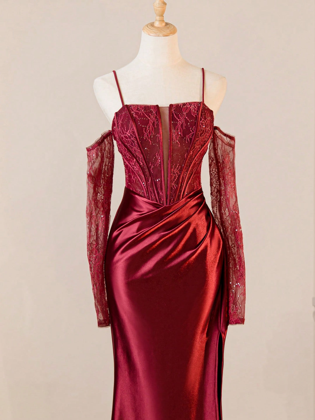 Rochie de ocazie SHEIN, vișiniu