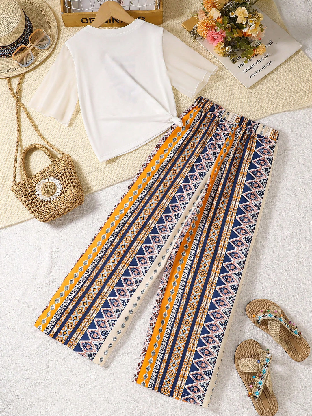 Shein outfit, mixed colors