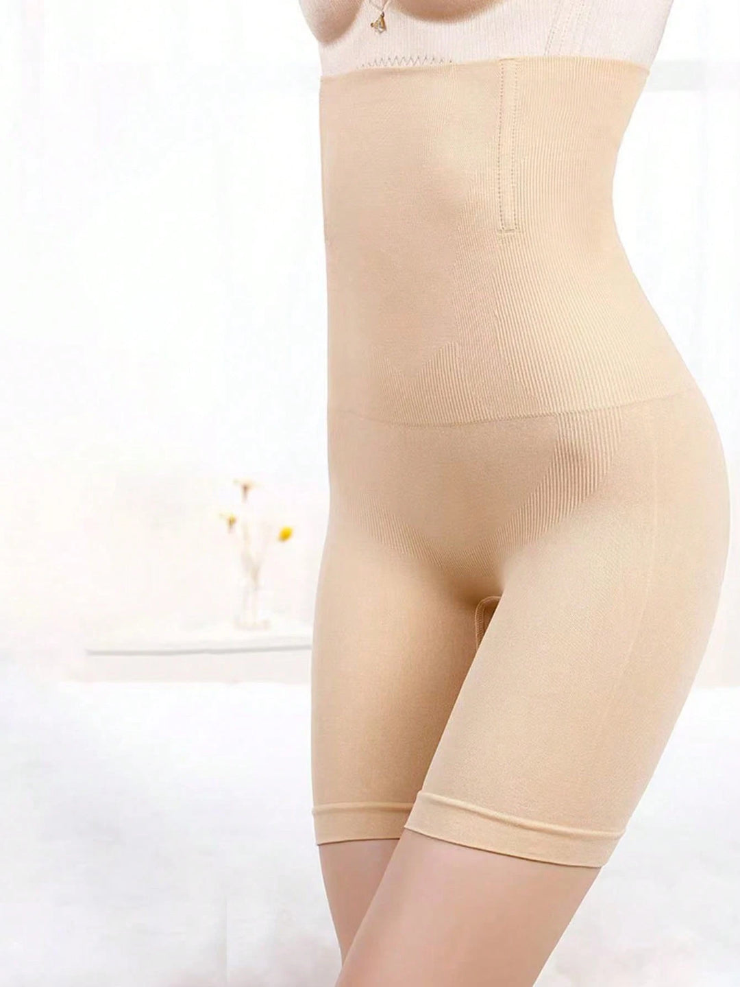 Colanți modelatori Shein, crem