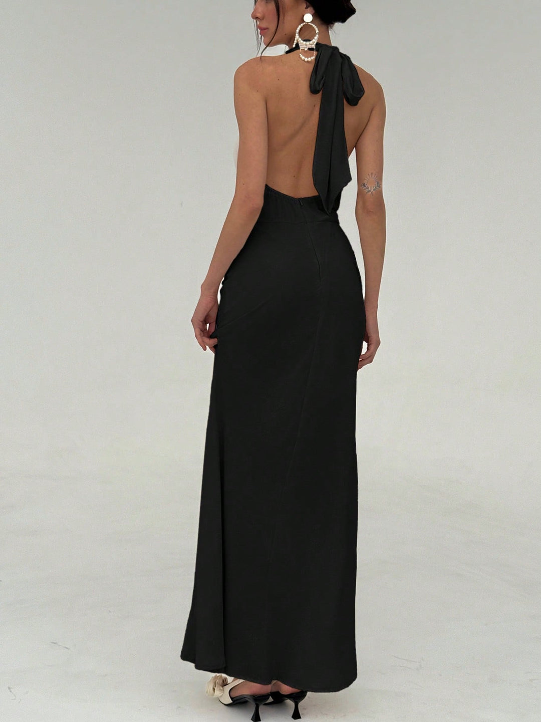 Rochie maxi SHEIN, negru