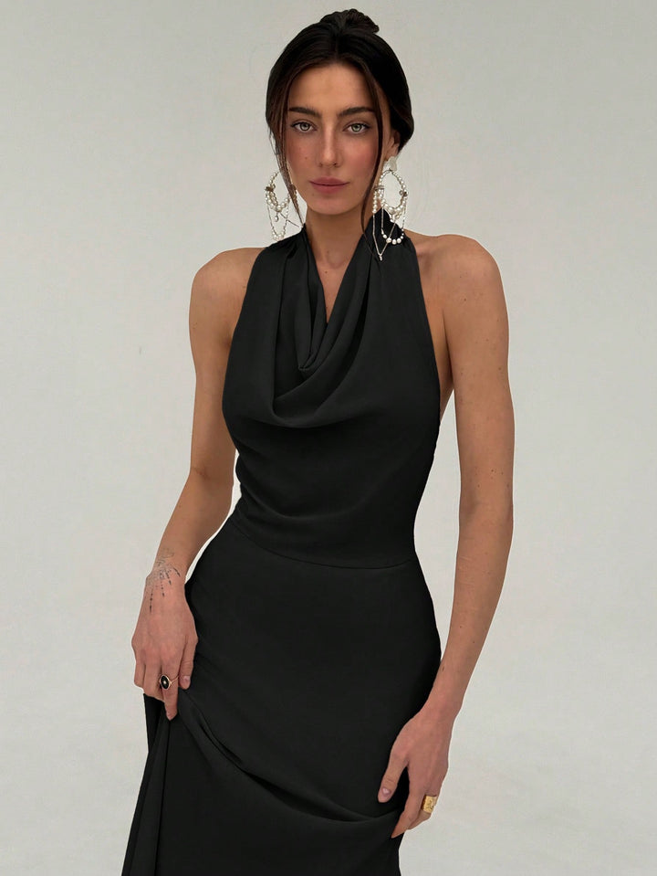 Rochie maxi SHEIN, negru