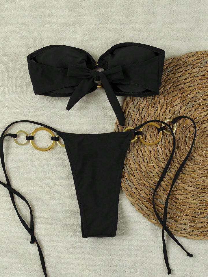 SHEIN bikini szett, fekete