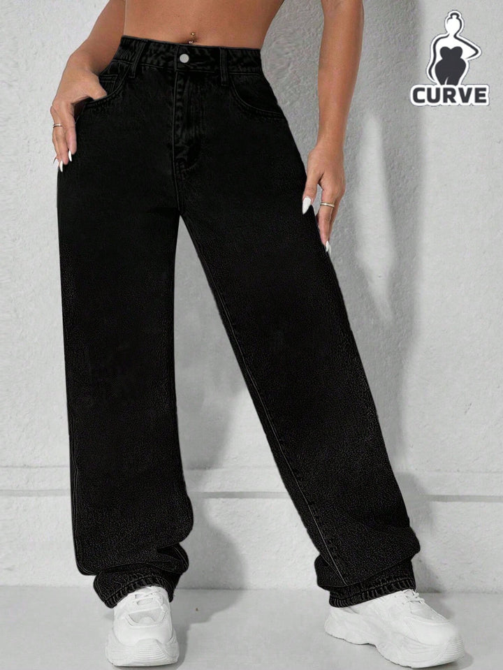 Jeans SHEIN, negru