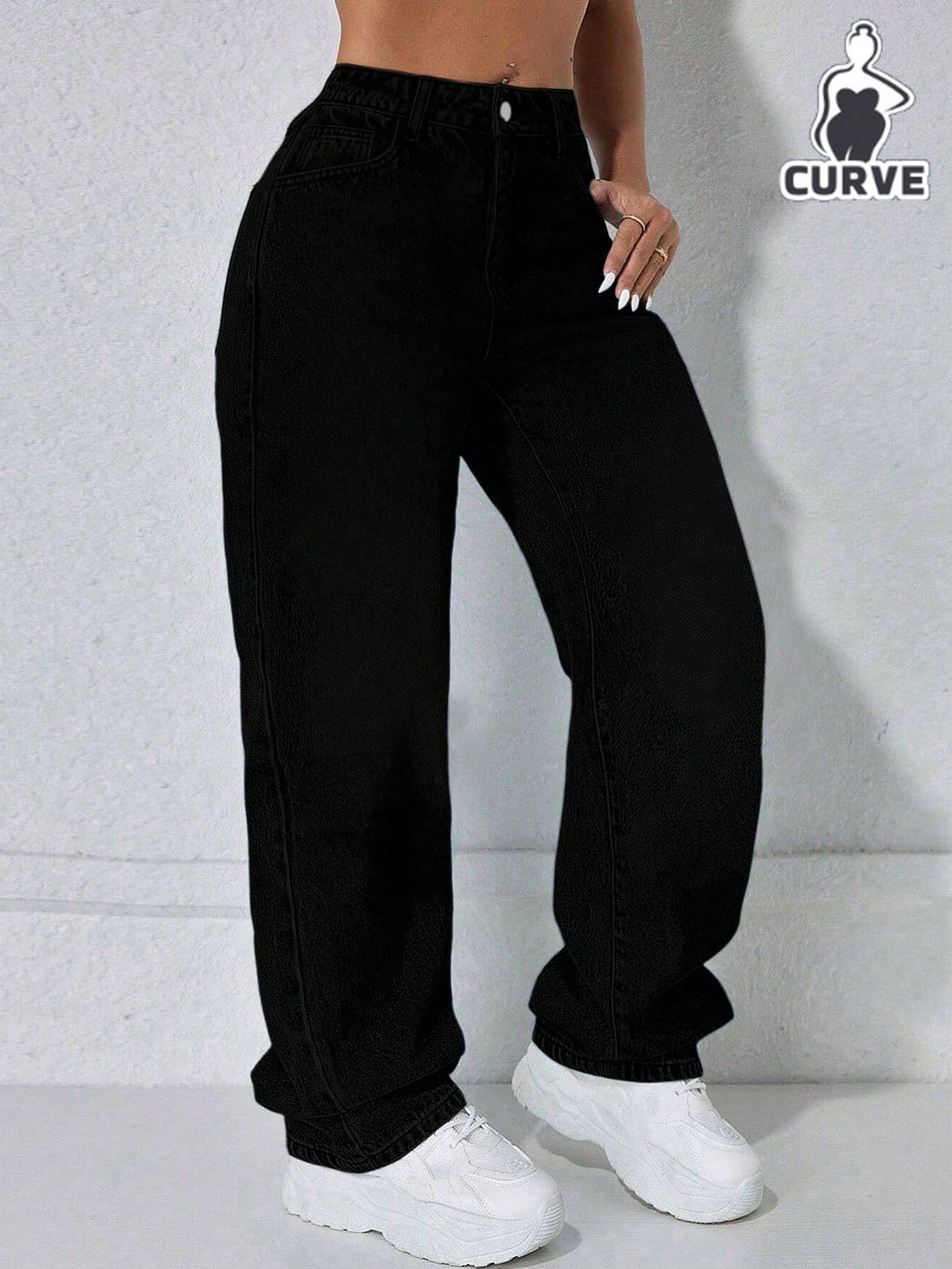 Jeans SHEIN, negru