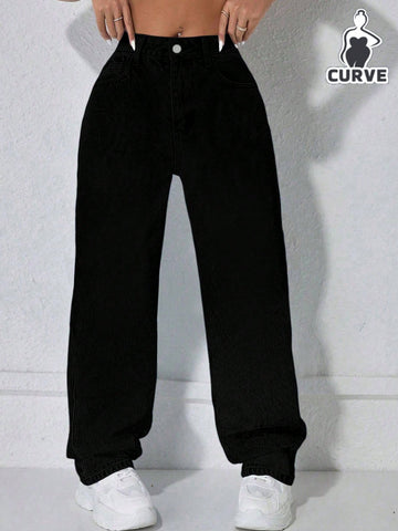 Jeans SHEIN, negru