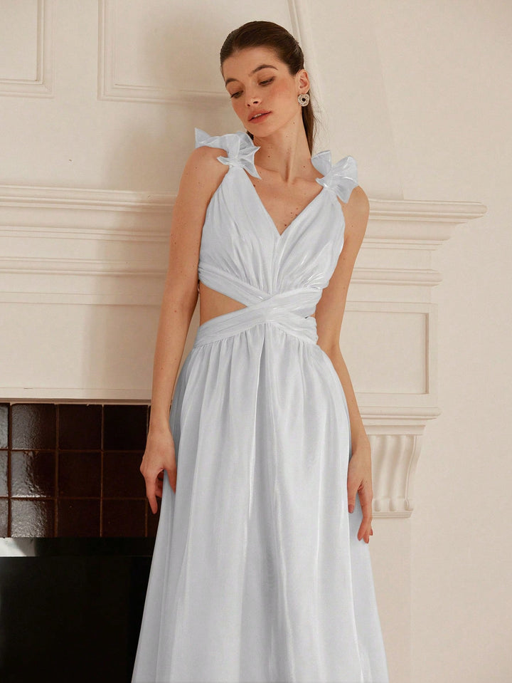 Rochie maxi SHEIN, albastru