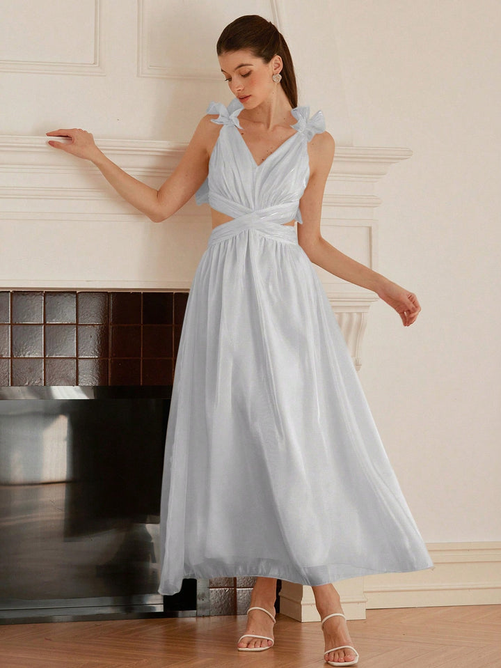 Rochie maxi SHEIN, albastru