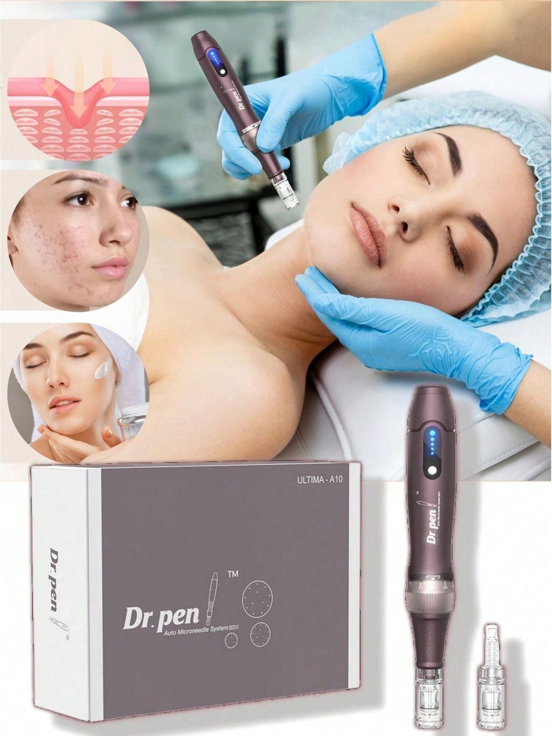 Pen microneedle SHEIN, mix culori