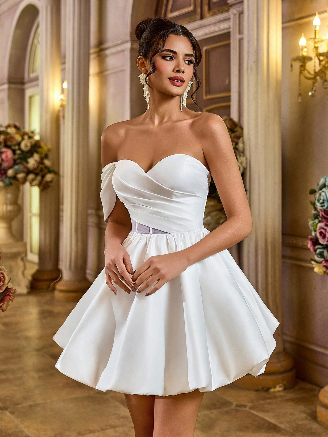 Rochie SHEIN, alb