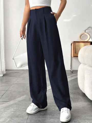 Pantaloni SHEIN, albastru