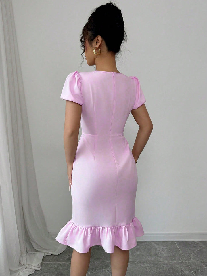 Rochie midi SHEIN, mov