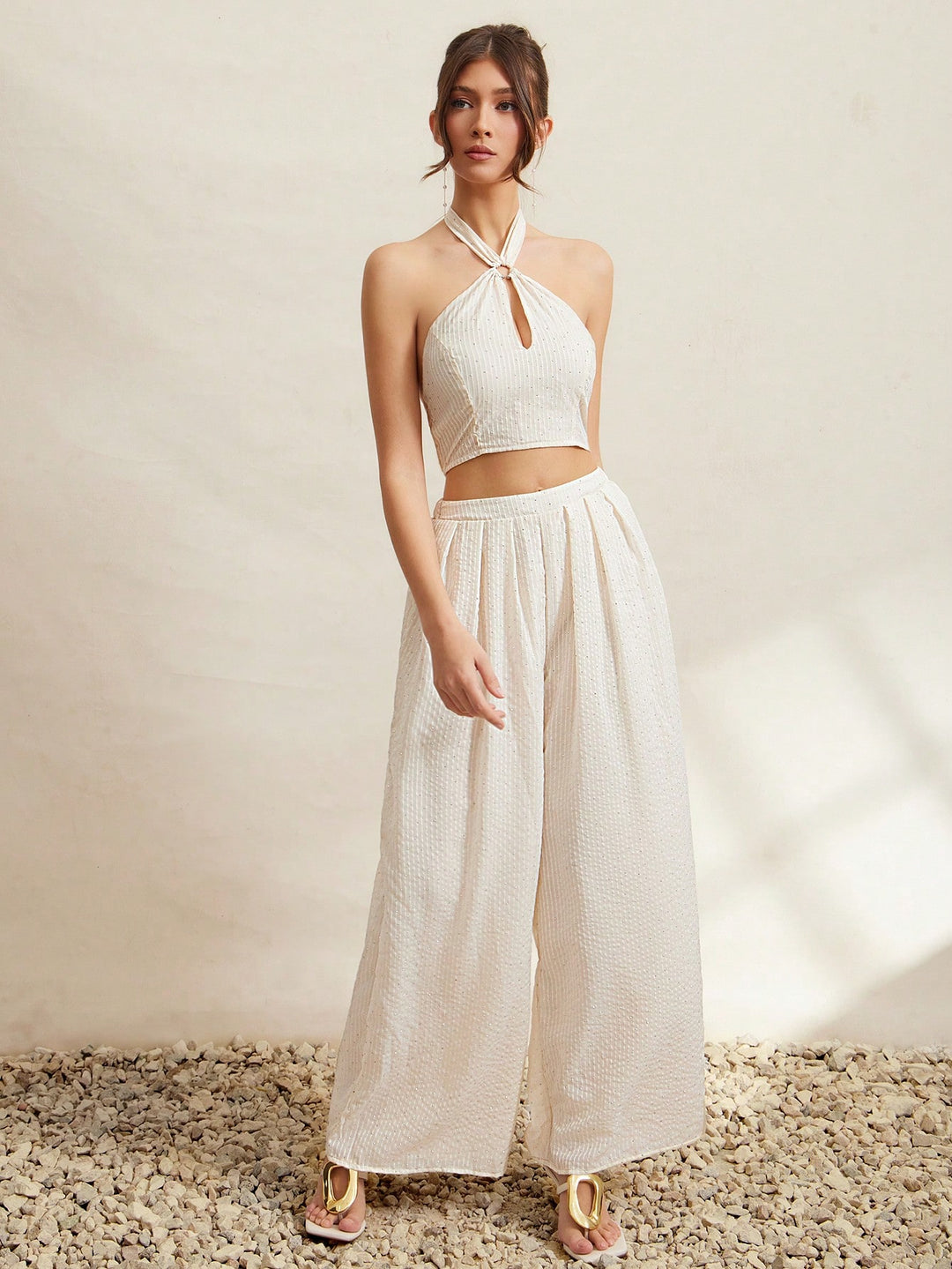 Top SHEIN, bej