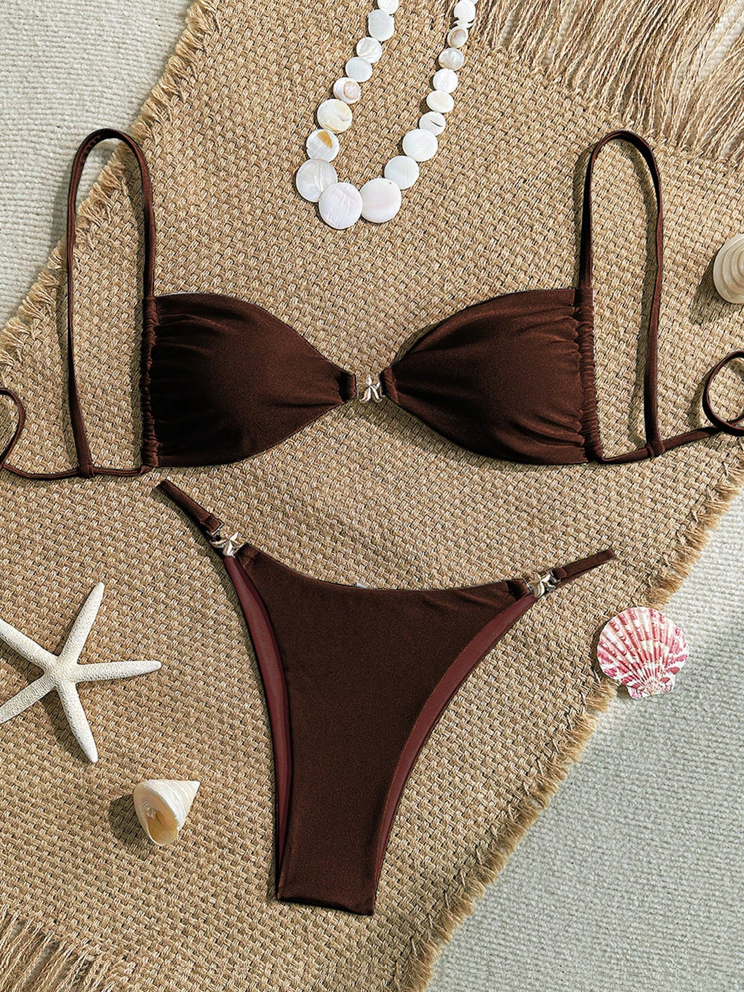 Set bikini SHEIN, maro