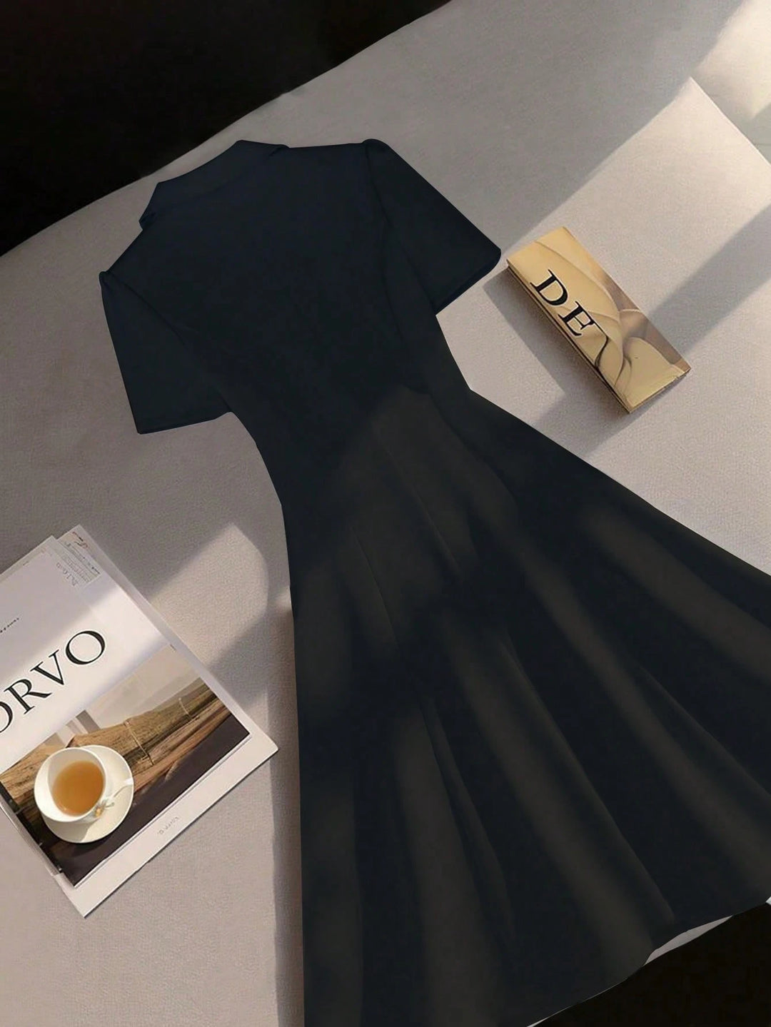 Rochie midi SHEIN, negru