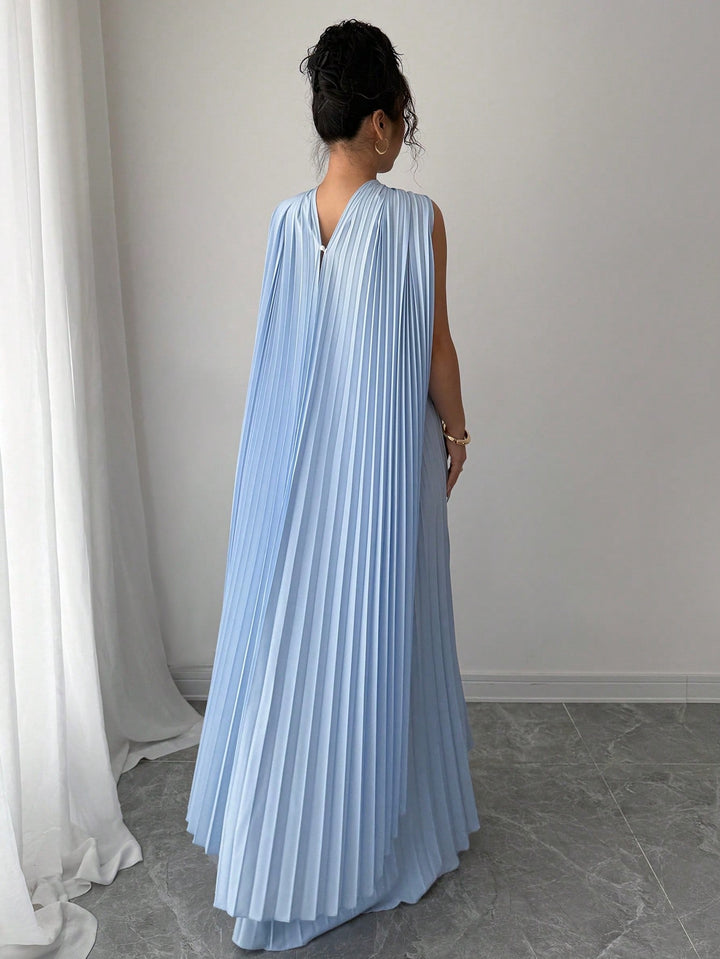 Rochie maxi SHEIN, albastru