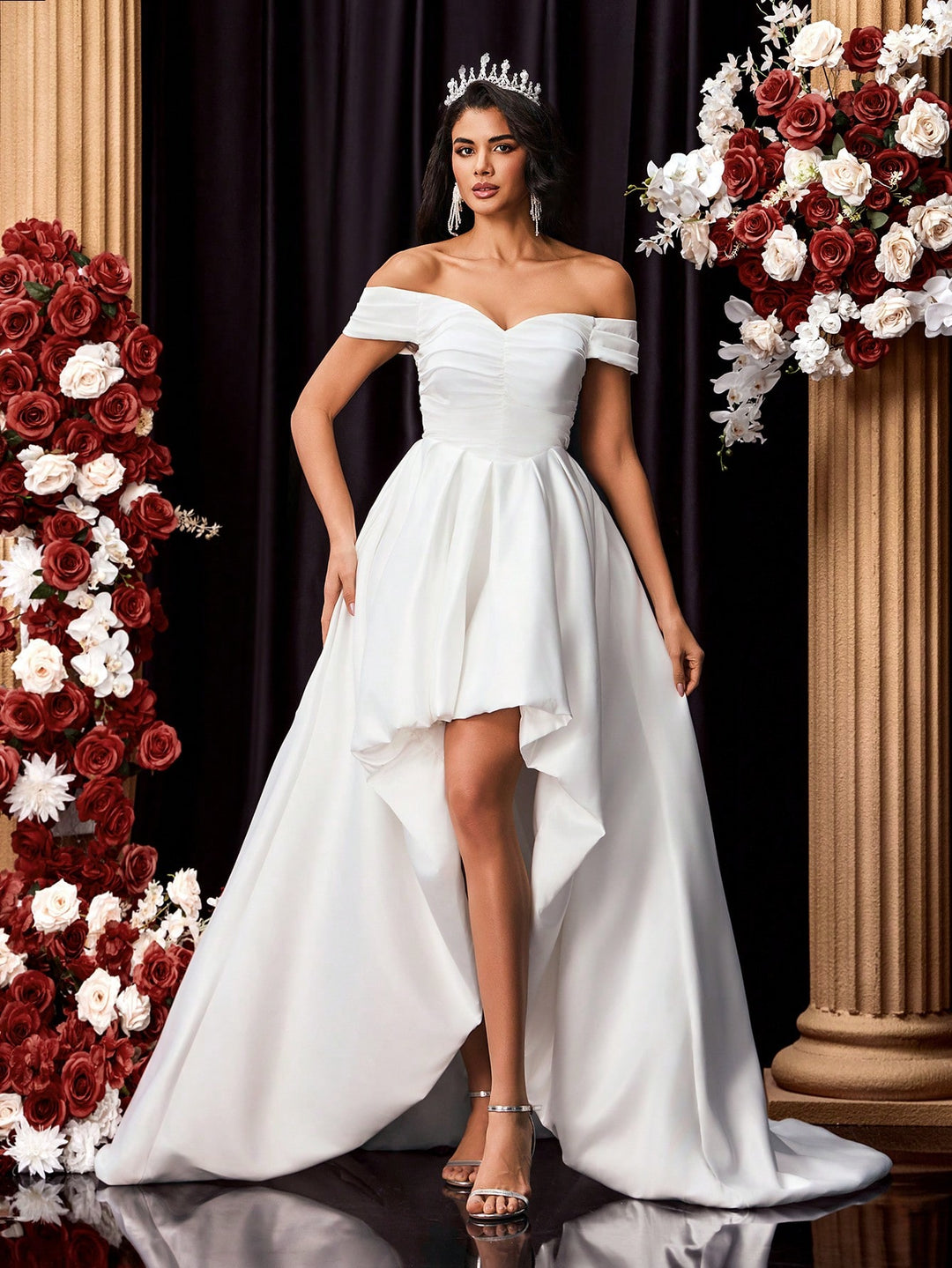 Rochie de mireasă SHEIN, alb