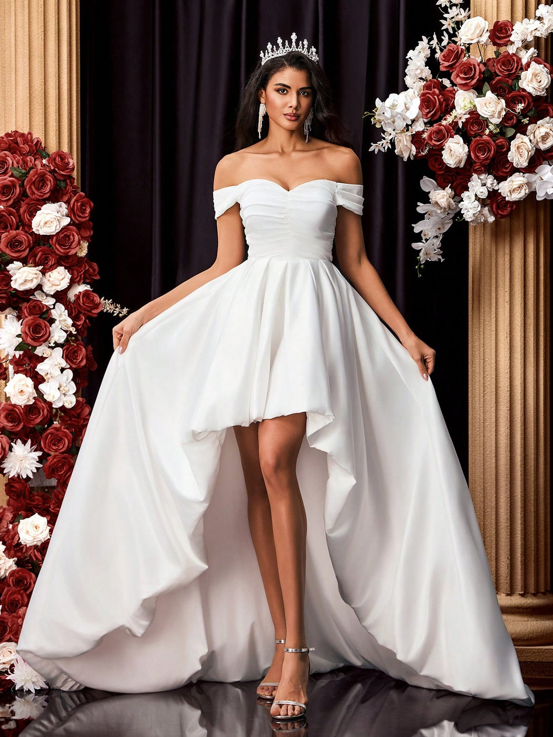 Rochie de mireasă SHEIN, alb
