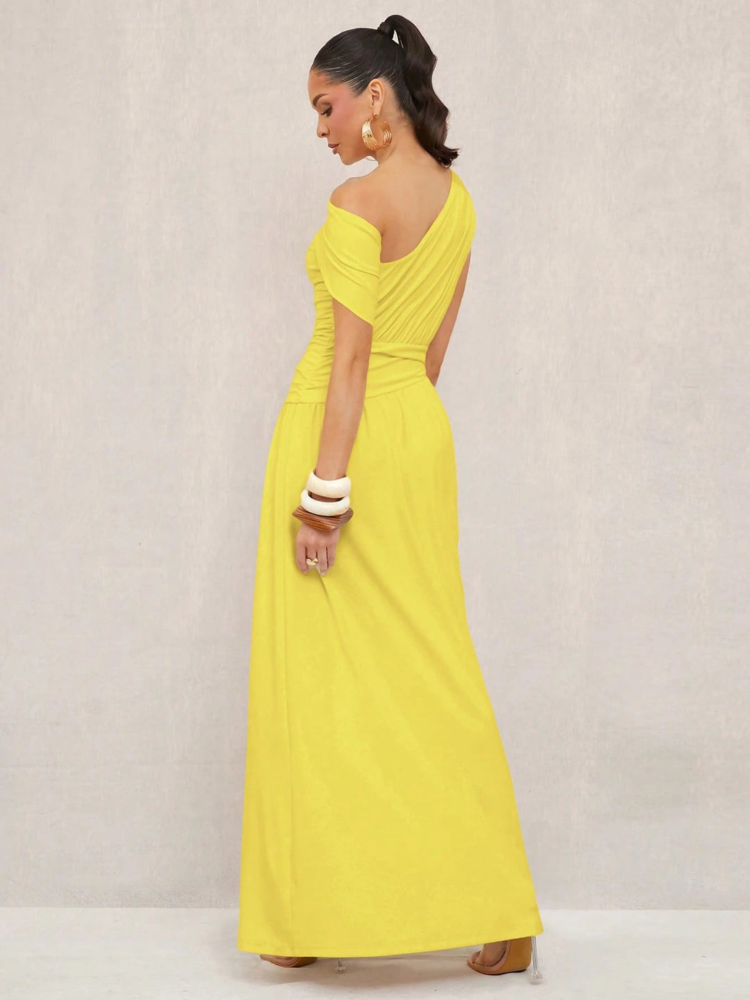 Rochie maxi SHEIN, galben