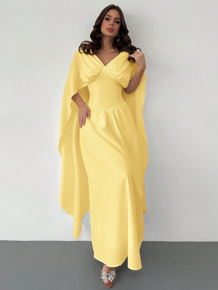 Rochie maxi SHEIN, galben