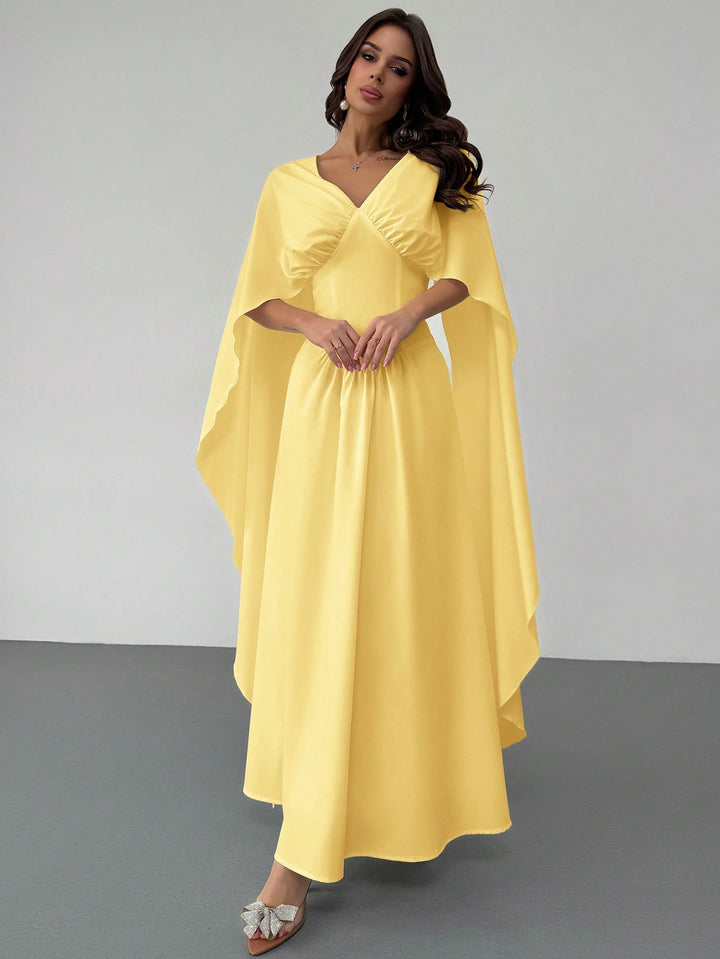 Rochie maxi SHEIN, galben
