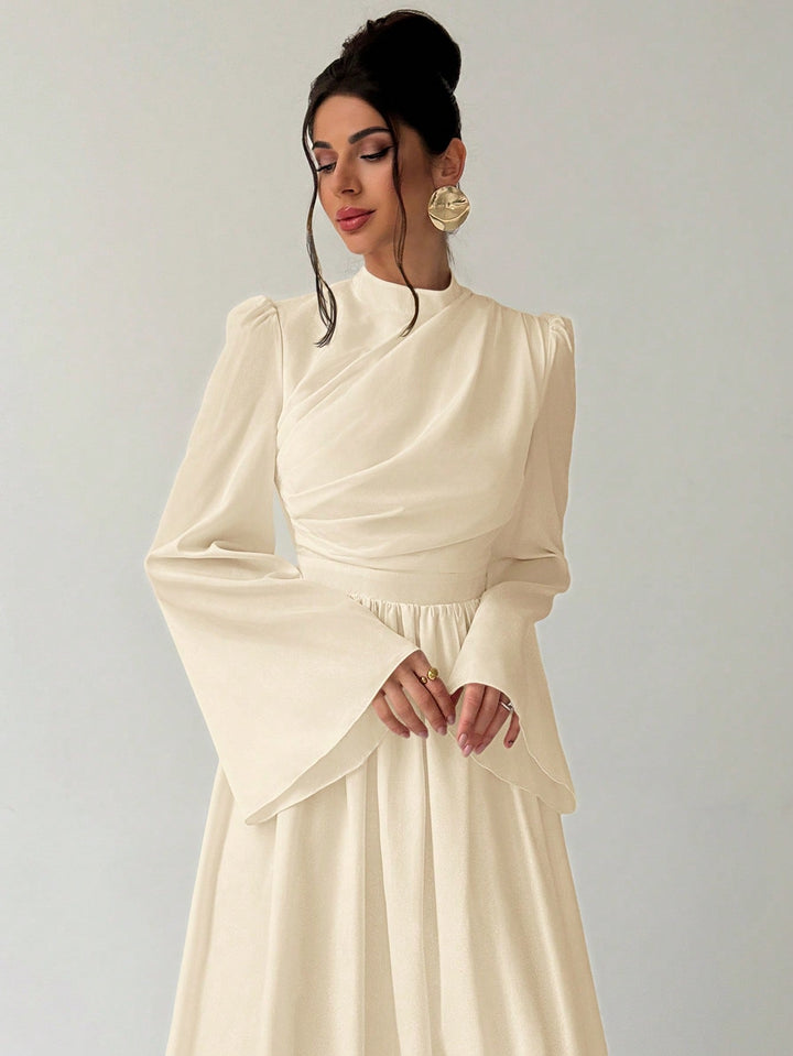 SHEIN maxi ruha, bézs