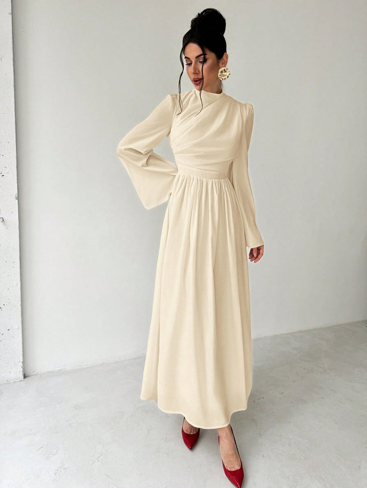 SHEIN maxi ruha, bézs
