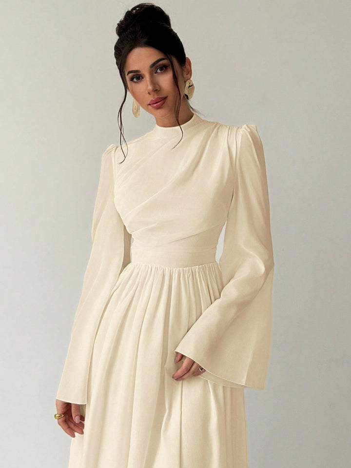 SHEIN maxi ruha, bézs