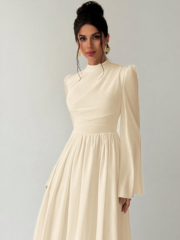 SHEIN maxi ruha, bézs