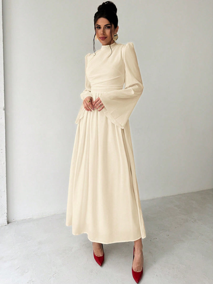 SHEIN maxi ruha, bézs