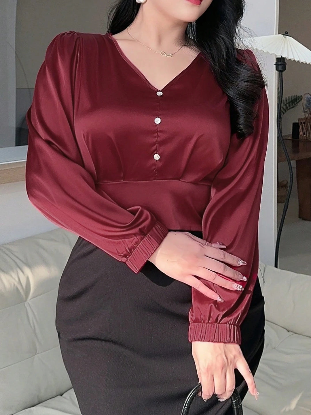 SHEIN ing, bordó