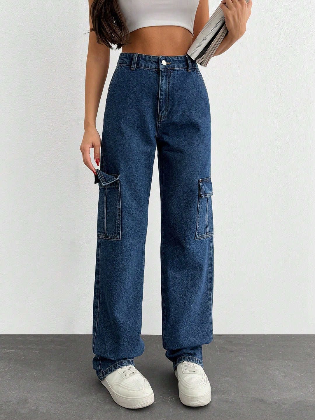 Jeans SHEIN, albastru