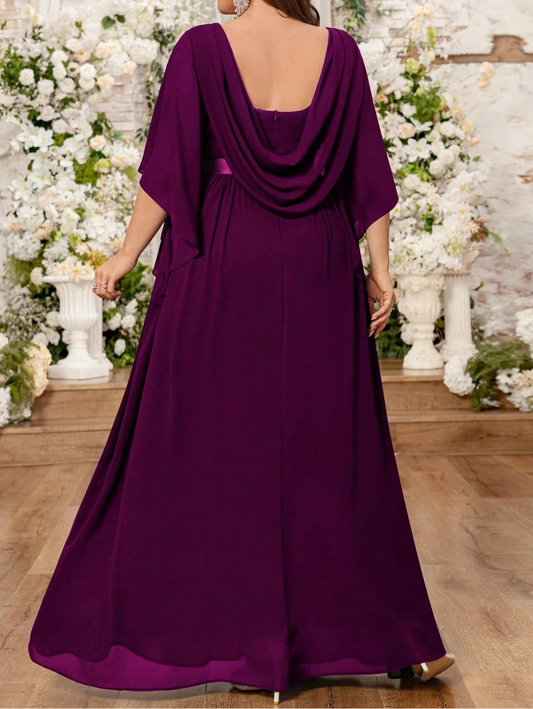 SHEIN maxi ruha, lila