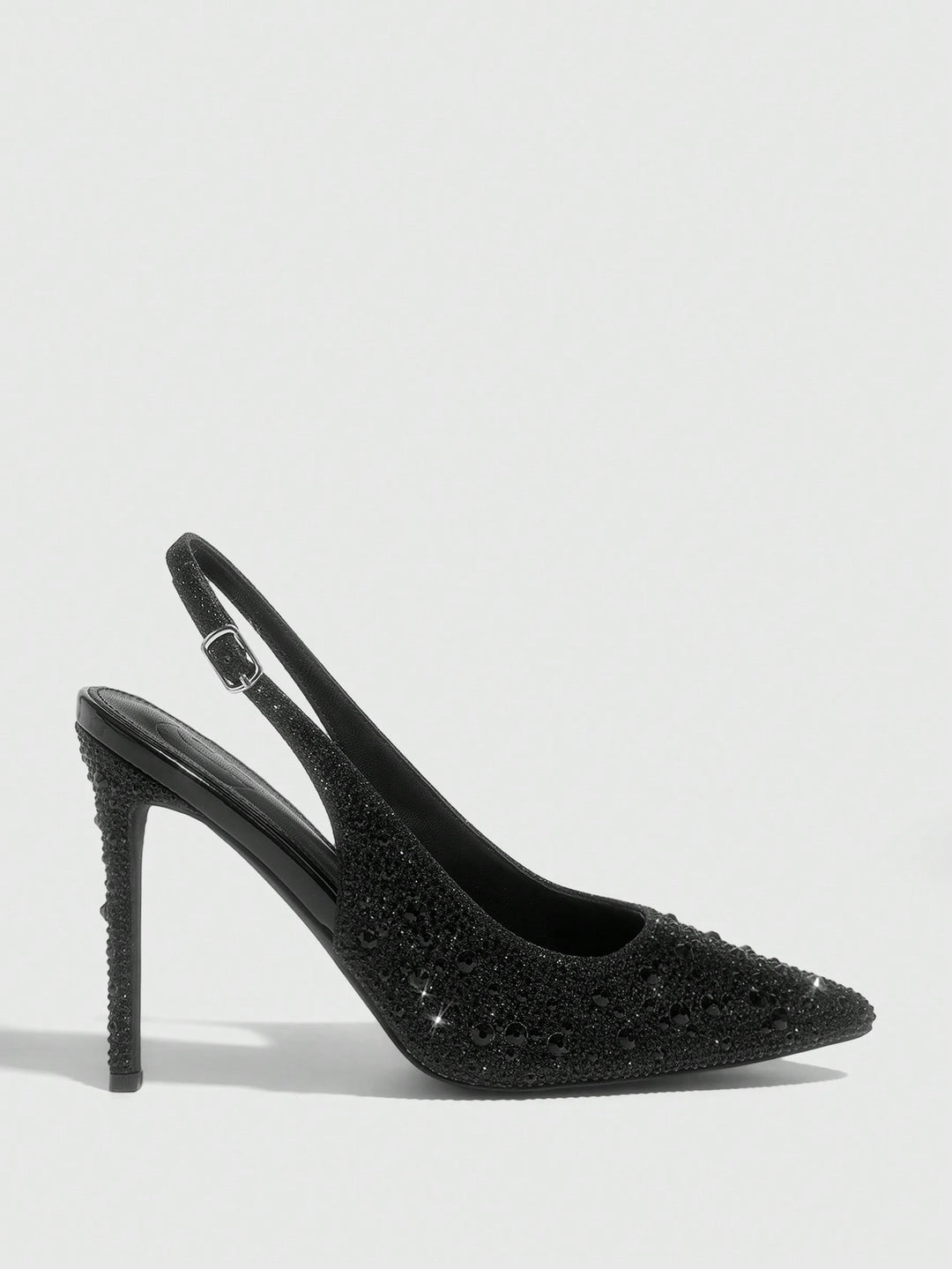 Pantofi cu toc SHEIN, negru