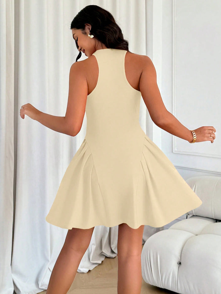 Rochie mini SHEIN, bej
